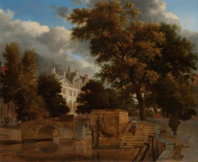 The Stone Bridge, c.1660-c.1672. Creator: Jan van der Heyden.