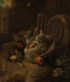 Dead Birds, c.1660-c.1665. Creator: Melchior d'Hondecoeter.