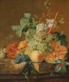 Still Life with Fruit, 1700-1749. Creator: Jan van Huysum.