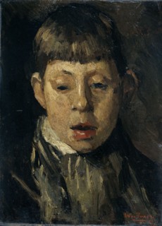 Head of a boy, c.1880-c.1890.  Creator: Willem de Zwart.