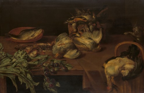 Still Life with Wild Fowl, 1632. Creator: Alexander Adriaenssen.