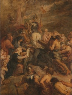 Christ on the Way to Calvary, c.1635. Creator: Workshop of Peter Paul Rubens.