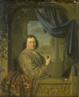 Portrait of a Man with a Watch, 1688. Creator: Pieter Cornelisz. van Slingeland.
