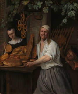 The Baker Arent Oostwaard and his Wife, Catharina Keizerswaard, 1658. Creator: Jan Steen.
