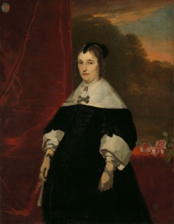 Machteld Bas (d 1681). Wife of Abraham de Visscher, 1667-1672. Creator: Jacob Adriaensz. Backer.
