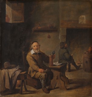 Elderly Man Seated in a Tavern, c.1645. Creator: Unknown.