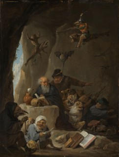 The Temptation of St Anthony, c.1645. Creator: David Teniers II.