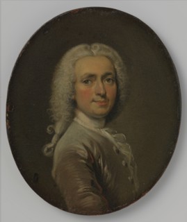 Self-Portrait, 1715-1730. Creator: Cornelis Troost.