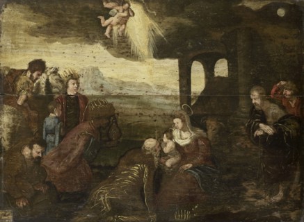 Adoration of the Magi, 1500-1599. Creator: Unknown.