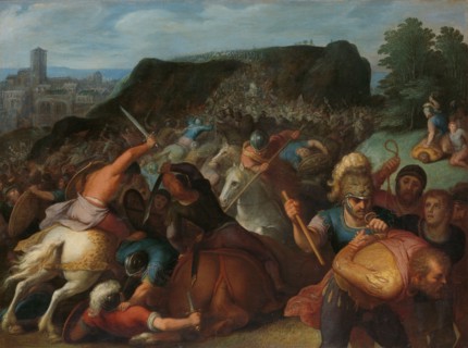 Valentinus Taken Prisoner, 1600-1613. Creator: Otto Van Veen.