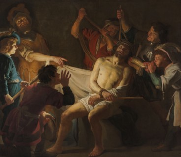 Christ Crowned with Thorns, c.1622. Creator: Gerrit van Honthorst.