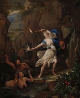 Circe Punishes Glaucus by Turning Scylla into a Monster, 1695. Creator: Eglon Hendrik van der Neer.