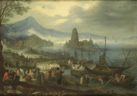 The Sermon on the Sea of Galilee, 1600-1699. Creator: Unknown.