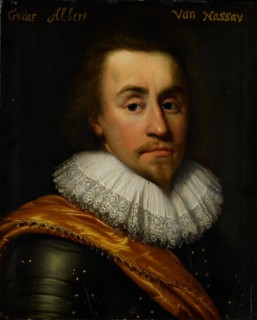 Portrait of Albert (1596-1626), Count of Nassau-Dillenburg, 1622. Creator: Workshop of Jan Antonisz van Ravesteyn.