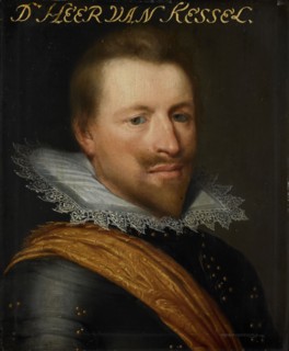 Portrait of Willem Adriaen (?-1625), Count of Hornes, Lord of Kessel and Westwezel, c.1616-c.1633. Creator: Workshop of Jan Antonisz van Ravesteyn.