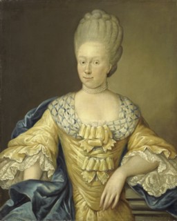 Adriana Johanna van Heusden, Wife of Johan Arnold Zoutman, 1770. Creator: August Christian Hauck.