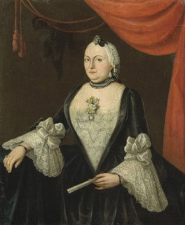 Johanna van Rijswijk (b. 1715), Wife of Jan Hendrik van Rijswijk, 1754. Creator: Isaac Lodewijk La Fargue.