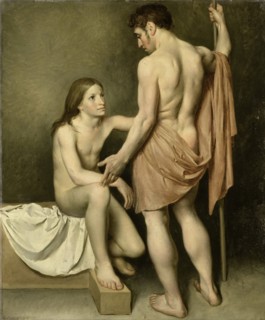 Academic Study of a Man and a Woman, 1808. Creator: Wouter Mol.