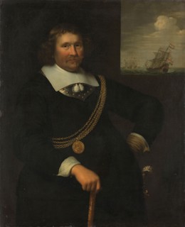 Portrait of Jan Cornelisz Meppel, Lieutenant-Admiral of Holland and West-Friesland, 1661. Creator: Jan Albertsz. Rotius.