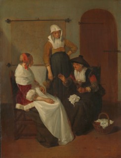 A Confidential Chat, 1661. Creator: Gerritsz Quiringh van Brekelenkam.