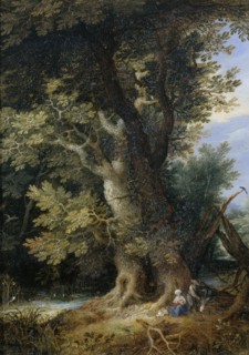 Rest on the Flight into Egypt, 1600-1699. Creator: Unknown.