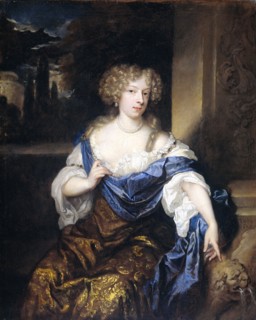 Portrait of Helena Ctaharina de Witte (1661-95), wife of Iman mogge, lord of Haamstede, 1678. Creator: Gaspar Netscher.