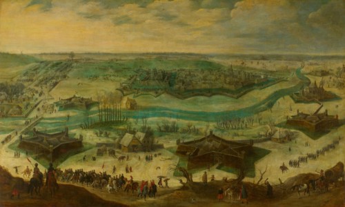 The Siege of Jülich, 1621-22, c.1635. Creator: Sebastian Vrancx.