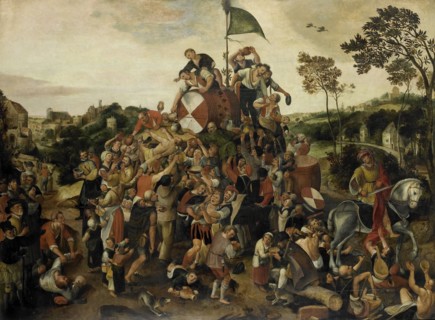 The St Martin's Day Kermis, c.1540-c.1598. Creator: Peeter Baltens.