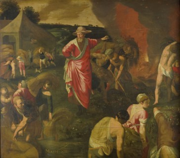 Parable of the Weeds among the Wheat, 1590-1610. Creator: Isaac Claesz. van Swanenburg.