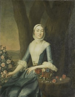 Portrait of Magdalena van Citters, Wife of Adriaen Isaac Hurgronje, c.1760. Creator: Unknown.