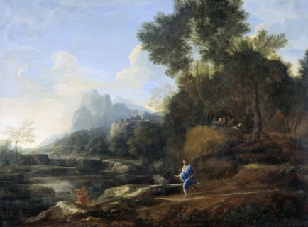 Italian Landscape, 1638-1640. Creator: Gaspard Dughet.
