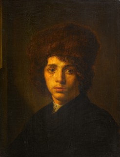 Young Man with a Fur Hat, c.1635-c.1640. Creator: David Bailly.