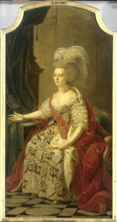 Frederika Sophia Wilhelmina of Prussia (1751-1820), Wife of Prince Willem V, 1770. Creator: Benjamin Samuel Bolomey.