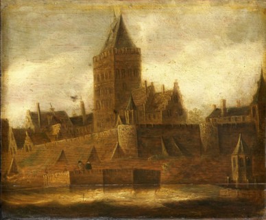 View of the Valkhof in Nijmegen, c.1650. Creator: Unknown.