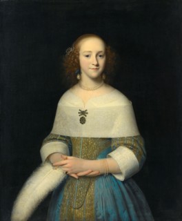 Portrait of a Young Lady, 1656. Creator: Isaack Luttichuijs.