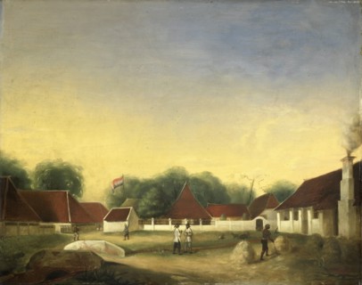A Sugar Factory (?) on Java, 1849. Creator: Herman Theodorus Hesselaar.