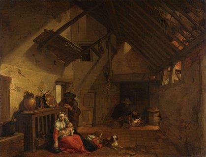The Rest on the Flight into Egypt, 1632. Creator: Abraham Bloemaert.