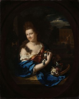Portrait of Margaretha Rendorp, Wife of Jan van de Poll, 1692. Creator: Adriaen van der Werff.