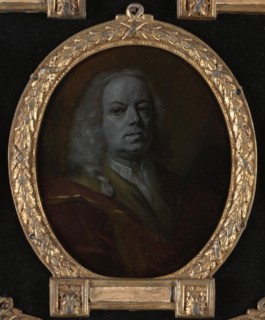 Portrait of Frans Greenwood, Miniaturist, Glass Engraver and Poet in Dordrecht, 1732-1771. Creator: Aert Schouman.