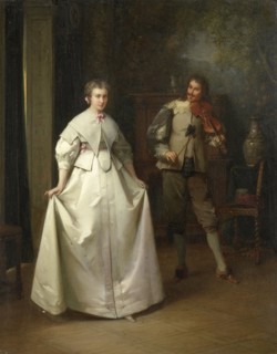 The Dance, 1870. Creator: Aime Gabriel Adolphe Bourgoin.
