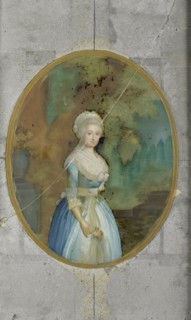 Portrait of a Woman in eighteenth-century Costume, 1750-1799. Creator: Anon.