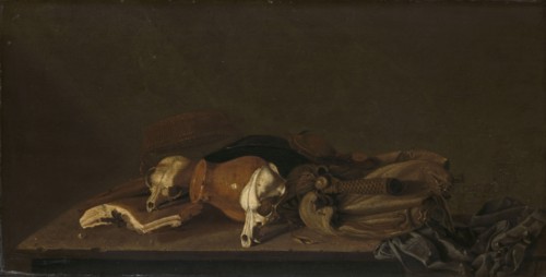 Still Life with Suckling-Pig Skulls, 1620-1640. Creator: Anon.