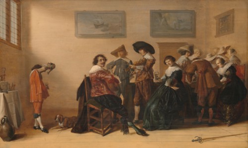 Merry Company in a Room, 1633. Creator: Anthonie Palamedesz.