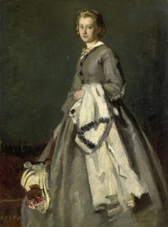 A young Woman, 1863. Creator: August Allebe.
