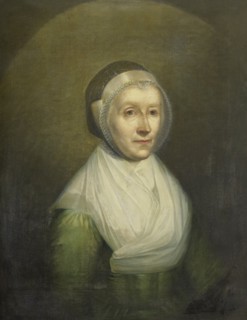 Portrait of Christina Sebilla Charlotte Bakhuizen (1750-1810), 1802. Creator: Benjamin Wolf.