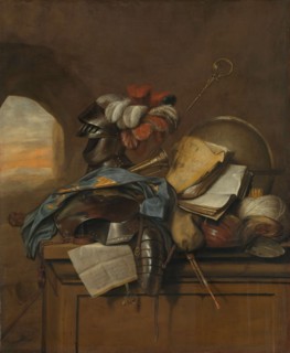 Vanitas Still Life, 1665. Creator: Cornelis Brise.