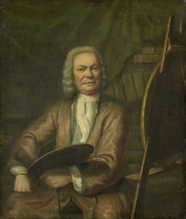 Portrait of Jan Maurits Quinkhard, Painter, 1771. Creator: Cornelis Wever.