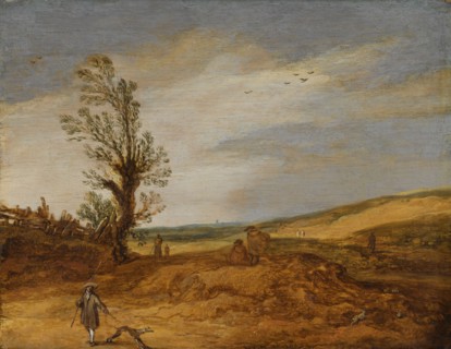 A View in the Dunes, 1629. Creator: Esaias van de Velde.