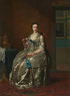 Portrait of Machteld Muilman, c.1745-c.1747. Creator: Frans van der Mijn.