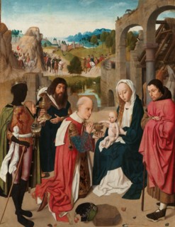 The Adoration of the Magi, c.1480-c.1485. Creator: Geertgen tot Sint Jans.